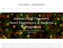 Tablet Screenshot of kirbylab.org